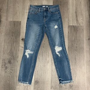 Old Navy Power Slim Straight - size 0